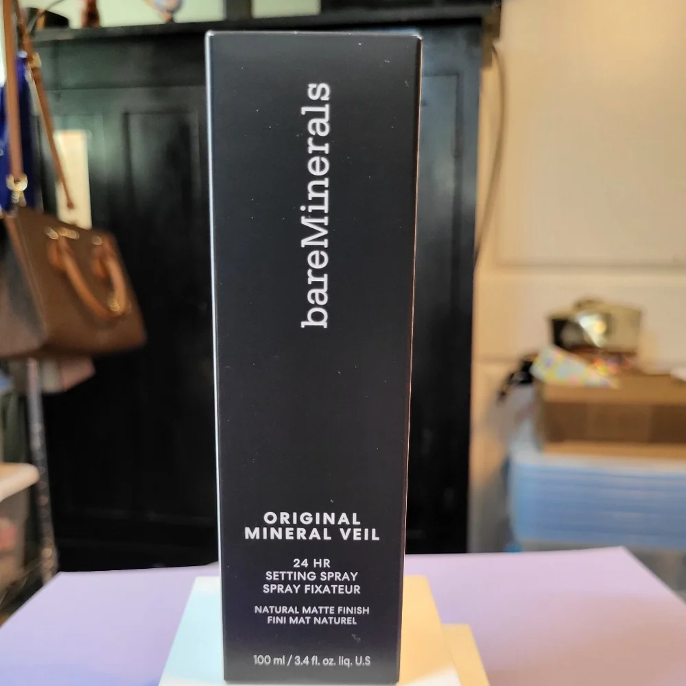bareMinerals Original Mineral Veil 24-hour Setting Spray, 100ml, NIB
